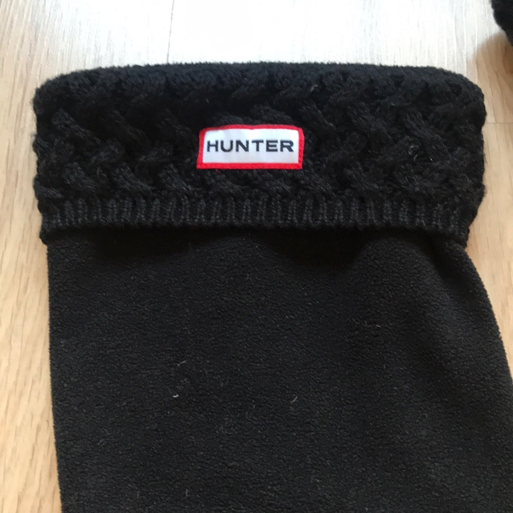 Hunter Tall Boot Cable Cuff Liners/Socks
